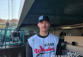 响起文东柱的澳大利亚国足4号击球手，到底为什么自称是KBO二队？ "要想打棒球，只有这个决定。" [蔚山现场]