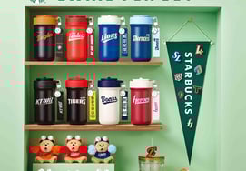 KBO hợp tác với Starbucks → Ra mắt bộ sưu tập goods của từng câu lạc bộ và nước uống mới theo concept sân bóng chày từ 27/3