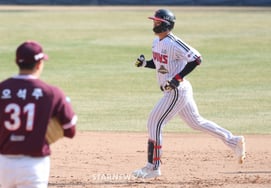 [Photo] Kang Min Gyun's back-to-back "One point left."