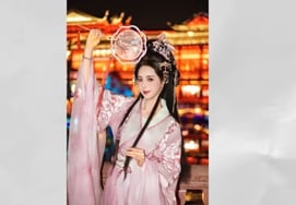 韩彩啊，网红妆容多漂亮啊。丈夫♥车世奇疑似"AI"