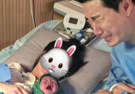 Сан, я был отцом только 4 года брака."Спасибо за поздравления" взорвалась лихорадка [человек.]