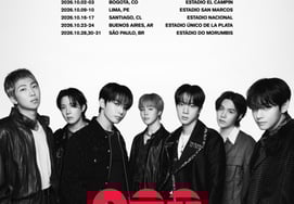 BTS hướng đến Nam Mỹ'Lần đầu tiên với đội hình đầy đủ' tại Bogotá và Buenos Aires