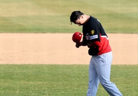 [フォト] 「9回裏で崩れた」キアのクローザー、チョン・ヘヨン