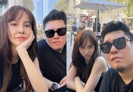 『レイモンキム♥』キム·ジウ、米国へ旅立った..ガールズグループの美しい娘と『幸せ』