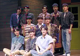 ミュージカル『ガールフレンド』の主役たち [★写真]