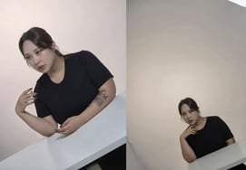 讽刺，减重28kg后变化，"胃变小了……两个拉面都吃饱了。"