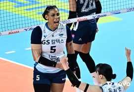 GS Caltex, JunPO, and PO won the first round of the championship after the 'Rebellion of 3rd place' that never stops... Silva's 33-point explosion '57.9% chance of winning'