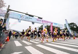 Tourism Organization Tempts Global Runners With 'Gyeongju Cherry Blossom Marathon'... K-Sports Tourism Spurs