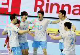 "抓住了75%的概率。"' 大韩航空队以3比2逆转战胜现代Capital队，"抢占冠军先机" [仁川现场评论]