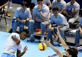 [相片儿] "拦网被甩了！' 大韩航空MASSO