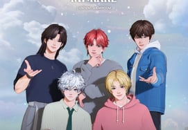 Virtual idol MIRACLE, pop-up opening... Live busking → photo event