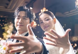 『イ·ミンウ♥』イ·アミ、盛大な結婚式の後..新婚旅行の代わりに花見