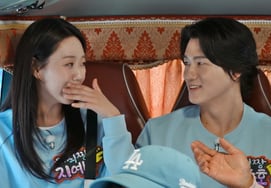 "胜浩哥哥"...池艺恩，和比自己小一岁的男演员♥粉红绽放 [跑男]