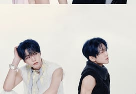 Nhìn cứ như sinh đôi ấy.NCT WISH tiết lộ hai bức ảnh khác nhau giống hệt nhau