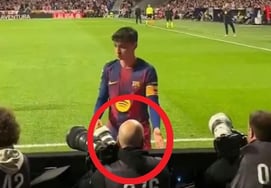 こんなことが 「公人だと思って捕まえたが、禿げていた」「ペドリ、史上最高の『錯覚』ハプニング…」 驚いた坊主頭のカメラマン「本当にボール、あそこ！」"