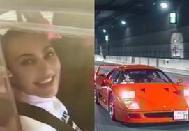 Racing Specs '15 Billion' Ferrari F40 Date.."Kim Kardashian admits romantic relationship with ♥ 'F1 Emperor' Hamilton" [★ Hollywood]