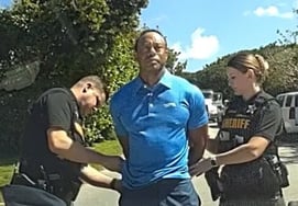 The junior, who was respected by Woods, also criticized "My hero?" A man almost died, a selfish man."