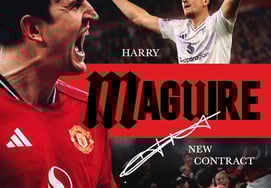 0th place to release Manchester United in 'Great twist' → Official announcement of re-signing, Maguire's brilliant revival "Unbelievable team... "Please stay with us. It's an honor"