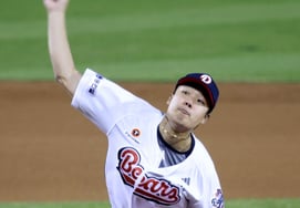 [Chụp ảnh] Yang Jae Hoon 'Cú ném bóng có điểm đánh bóng cao'