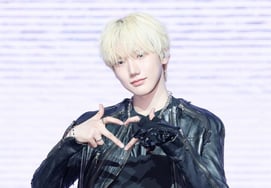 Хён Мин, привлекательный блондинский мальчик [★Фото]