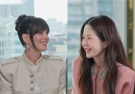 Korean and American legend actress...Ko Hyun-jung met Anne Hathaway [Official]