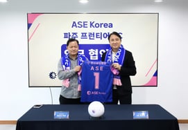 坡州开拓者FC与全球半导体企业"ASE韩国"签订赞助合同