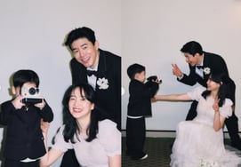 Юн Сын А ♥ Ким Му Ёль, 11-я годовщина свадьбы с сыном."Сверните крышку"