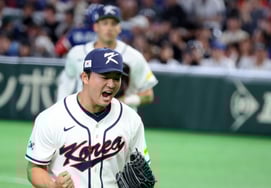 "WBC ERA 0.00 → Triple A 20.25" Go Woo-seok pitched 2 scoreless innings against Double A