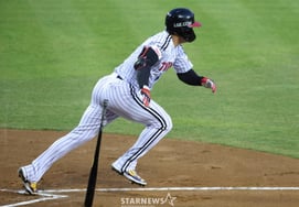 "最近不会输。" 朴海民有理由的自信，LG连胜的秘诀不是"聊天群"，而是"9分击球手"吴志焕全力奔跑中寻找的