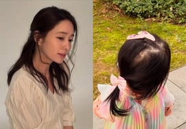 『イ·ビョンホン♥』イ·ミンジョン、'急成長'の娘を公開..「もうすでに1歳、時間が早い」感動