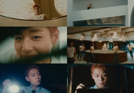 朴志训，新曲'Bodyelse'的MV预告...超越朝鲜美，"神秘"