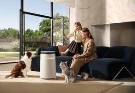 Dreamy unveils its new product 'Smart Air Care Collection' in Pangyo for the first time in Korea