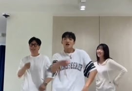 Джи ♥ Джи Сок Джин "Поздравляю" с Батой.Ролик, выложенный непосредственно из любовных новостей