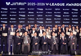 [Chụp ảnh] Lễ trao giải V-League, những gương mặt vinh quang