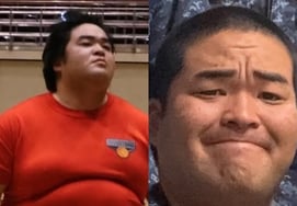 Увеличение на 64 кг, чтобы присоединиться к профессионалу «Удар» → Оружие 174 кг «Супергигант», даже будучи солдатом... "Как вообще?"