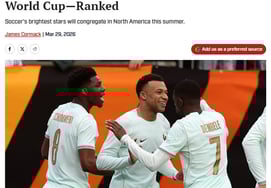 "Excluding Son Heung-min and Lee Kang-in, North Korea-China World Cup 2026 FIFA North and Central America World Cup First Star" will be released... Top 3 is Mbappe, Dembele, and 18-year-old genius