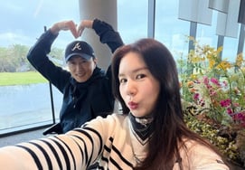 陈泰贤♥朴诗恩，因台风改变旅行地点，"虽然约定了关岛，但还是去了济州"