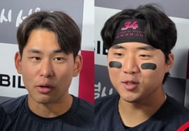 "Поверял и бросил." Герой 2-й базы - WBC также рассказал о замороженном внешнем лукинге после страйк-аута, а батареи Лотте 2002 года рождения верили друг в друга.