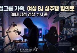 Hành vi quấy rối cưỡng chế, bắt quả tang tội phạmBJ bị cáo buộc quấy rối tình dục 男 độ tuổi 30 trong chương trình Gia đình nhóm nhạc nữ nổi tiếng [Star Issue]