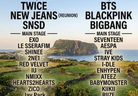 "K-Chella là hiện thực à?"Fan hâm mộ toàn cầu công bố 4 công ty giải trí lớn của Coachella phiên bản Hàn Quốc" [K-EYES]