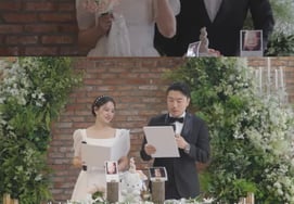 イ·シオン♥ソ·ジスン、満胎のフォト撮影中に感情が高ぶり「すでに最も大切な人」 [ハンヘジン]