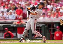 "大发"李政厚的上升势头疯了！ "2安打→2安打→0→2安打→安打→3安打→安打"173.2公里激光安打+得分+四坏球上垒活跃