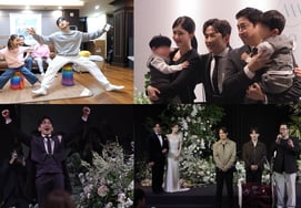 イ・ミンウの結婚式の様子が公開された..シンファのエリック、♥ナヘミと二人の息子と共に出席 [サリムナム]