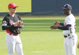 [フォト] キャメロン「デイル、今日は大変だろう」