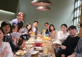 'Remarriage' 28th Class Young-ho ♥ Ok-soon Wedding Invitation Party Gathering.. All from the Same Class Gathered "Wishing Them a Happy Life"