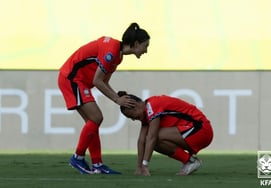 "凯西双人扳平比分"韩国女足1:1战平赞比亚队 国际足联系列赛"无胜负"落幕 "1平2负"结束第三名