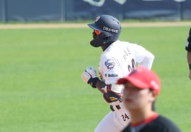 [相片儿] 卡梅隆击出黄东夏的个人本垒打