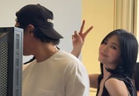 ソン・ヘギョ、確信のショートヘア..ラブリーな『V』