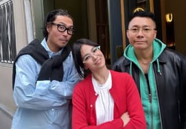 "我爱的'男闺蜜'们"宋慧乔在巴黎惊喜近况