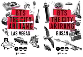 BTS, Beyond Seoul to the World.. Additional Events in Las Vegas and Busan